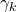 \gamma_k